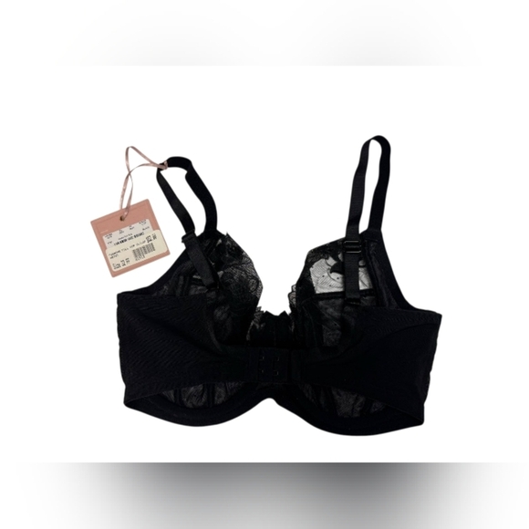 Panache NWT Full Cup Alissa Lace Black Size 32FF - Picture 2 of 6